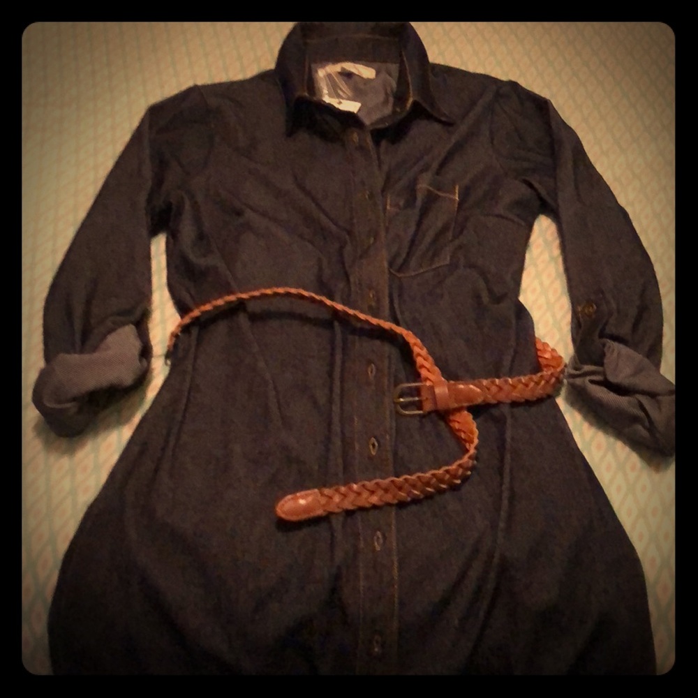 Dark Denim Dress